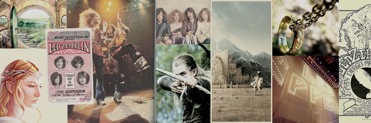  HEADERS on Twitter "LORD OF THE RINGS + LED ZEPPELIN HEADER FAV or