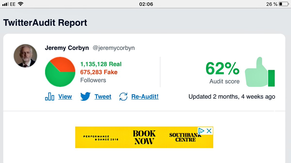 Russian #Twitter bots tried to swing general election for #Corbyn

#Bot accounts rooted for #Labour &amp; attacked Tories 

38% of <a href="/JeremyCorbyn/">Jeremy Corbyn</a>’s #followers are fake
Would 40% of policies be fake?YES

#LabourParty #Labour #LabourDoorstep #LabourAntisemitism #LabourFail

<a href="/Dr_Nahil/">DR.NAHIL</a>