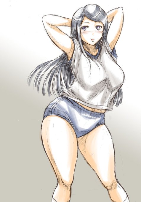 落描き秋津さん 