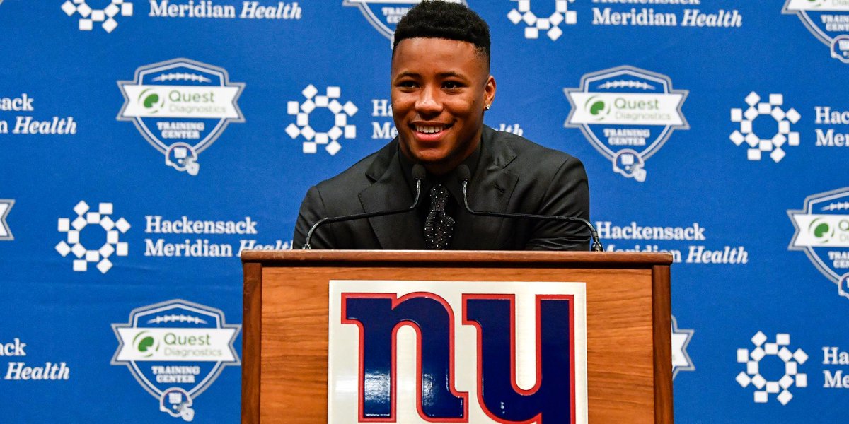 NFL's tweet photo. Most Improved Teams at the 2018 #NFLDraft:

1. @Giants
2. @AZCardinals
3. @dallascowboys 
4-10. https://t.co/S4IqJqnFGd (via @greggrosenthal) https://t.co/cY8B0cYFLB