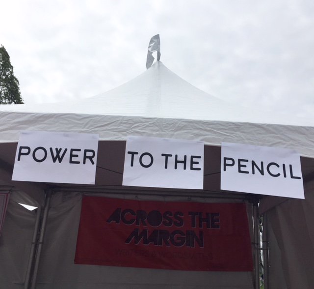 Day 1 Bay Area Book Festival...in the books! #punintended #BayAreaBookFest #BABF #AcrossTheMargin #ATMPublishing #powertothepencil #readwriteresist Until manana...