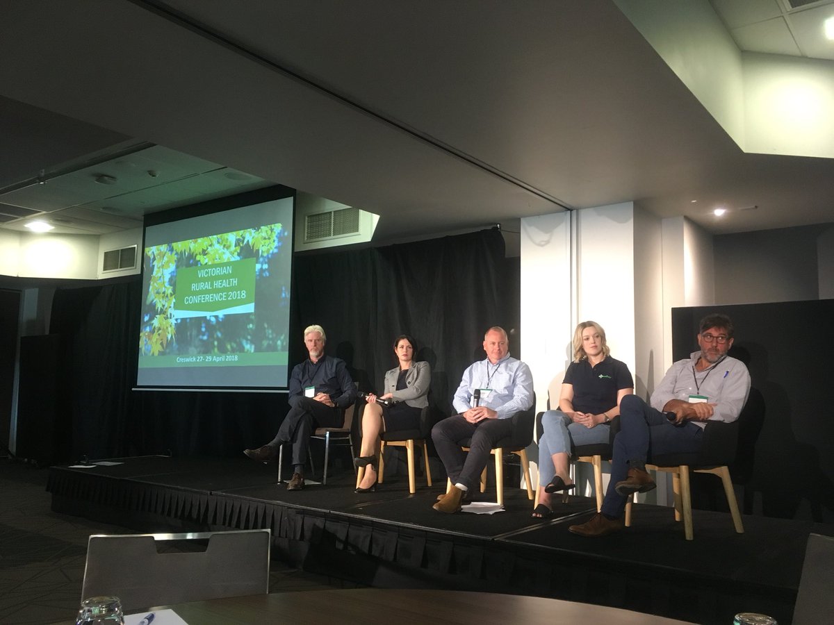 robphair's tweet photo. #VRHC18 ‘We @RuralDocsVIC members want a meeting with @JillHennessyMP within 3 months to discuss our concerns, and a statewide rural VMO agreement.’ @EmmaKealyMP @TimBullMP @RuralDocsVIC @RuralDoctorsAus @VicGovDHHS https://t.co/FYXqLgwQIb
