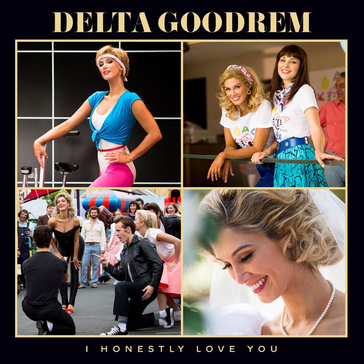 DeltaGoodrem's tweet photo. It’s an honour to release #IHonestlyLoveYou, an album with some of Olivia Newton John’s greatest hits including 2 special duets with my inspirational friend @olivianj ♥️ Pre order here &amp; listen to “Love Is A Gift” instantly →  https://t.co/Wus4Oyafl5 https://t.co/2qeBSFxoX6