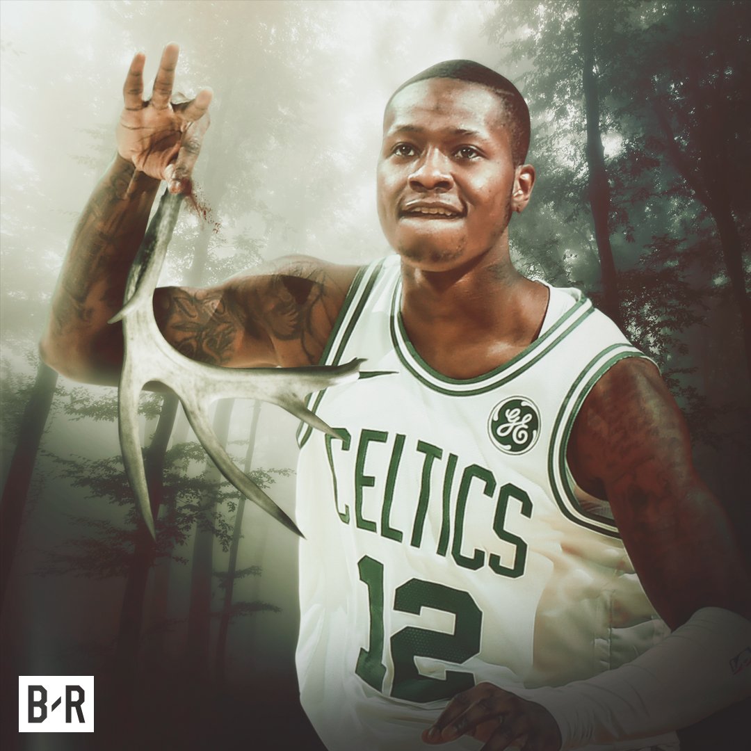 BleacherReport's tweet photo. Scary Terry and the Celtics win Game 7. https://t.co/VEVMZ6fXzv