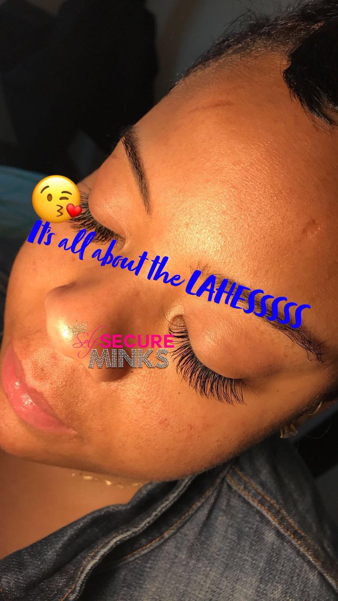 DeeBluPRNT's tweet photo. 👑SELF SECURE MINKS👑
💲6️⃣5️⃣ Full Sets❗️#NIU #NIU18 #NIU19 #NIU20 #NIU21 #ChicagoMinks #DeKalbMinks #MinkExtensions #Minks #Lashes #MinkLashes
🚨 APPOINTMENTS AVAILABLE❗️
👑SELF SECURE MINKS👑
Instagram: self_secureminks
Snap: tinymonroee https://t.co/in8mZ0mD2n