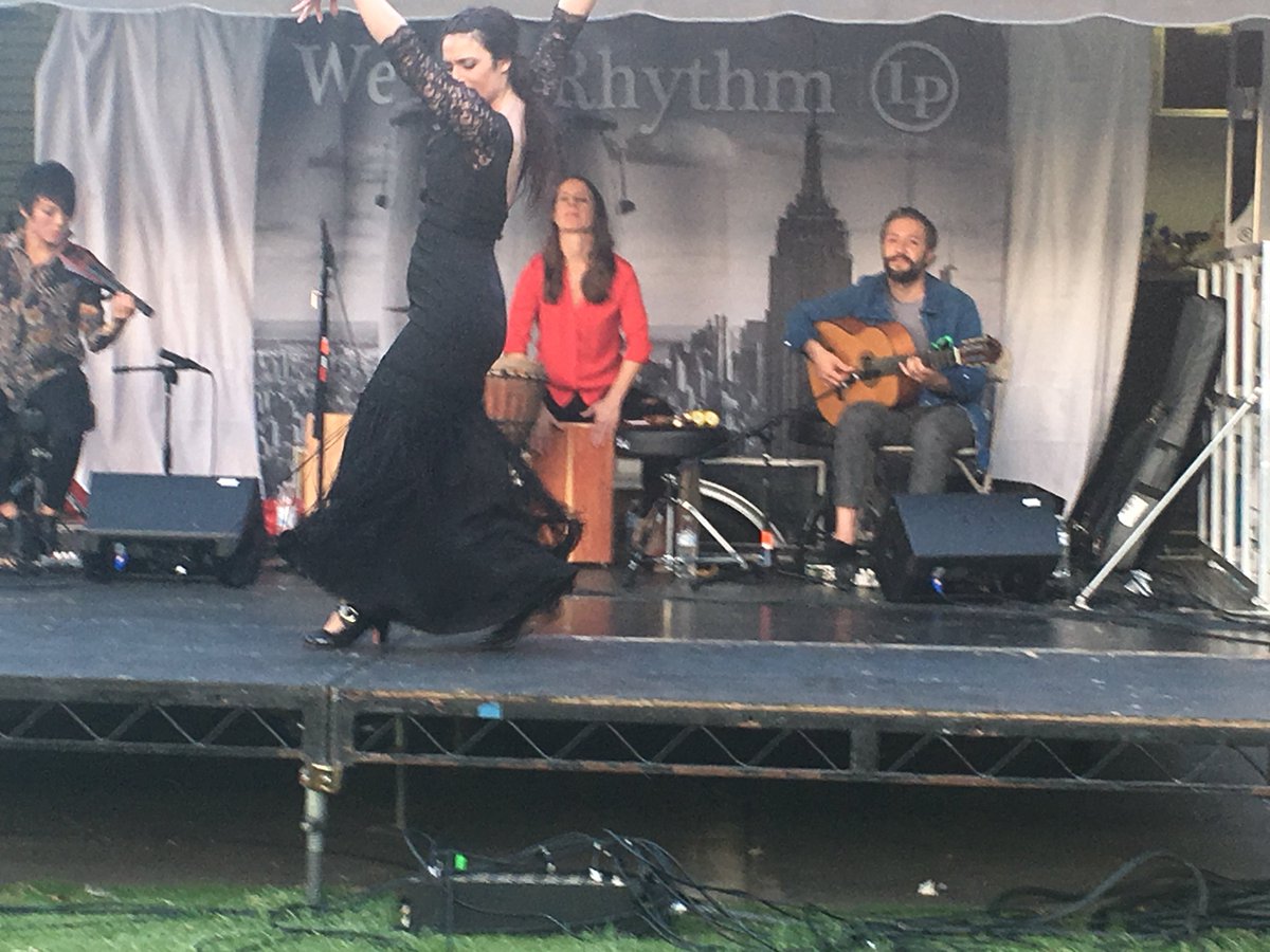 LPPercussion's tweet photo. Kassandra Kocoshis on the LP stage at the CalArts World Music &amp; Dance Festival. Come out &amp; see us. We’re here all weekend. Tomorrow’s LP featured performers include Mona Tavakoli &amp; Joey De Leon with the LP LA All-Stars! ⭐️ https://t.co/bjTcJXdHGu