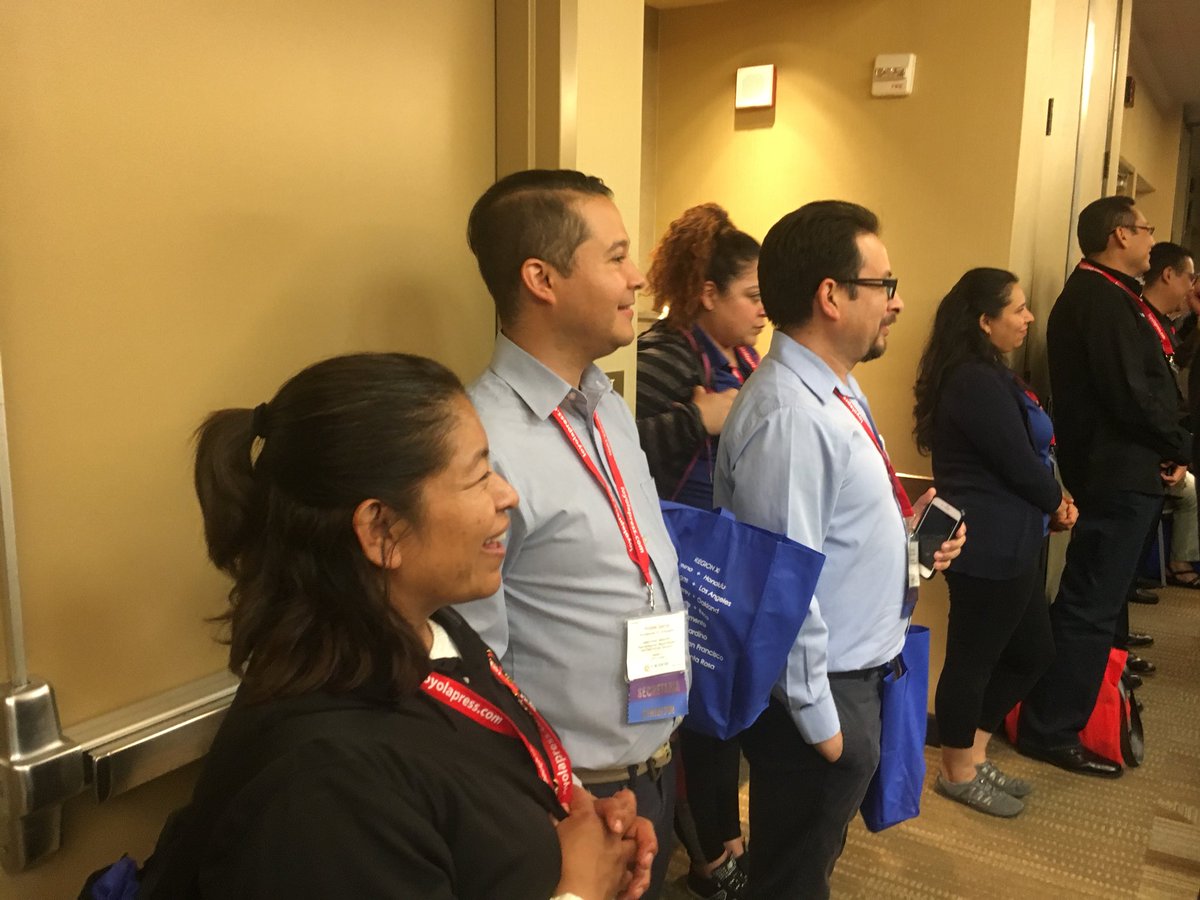 MariaPiaChin's tweet photo. On day 2 of #Region11 encuentro: Archbishop Gómez tells the LA Delegation that is important for all to take advantage of the #VEncuentro process to make small communities within parishes so people can feel connected, feel ownership of their parish &amp; get more involved #recoss https://t.co/v7sb0BKoJc