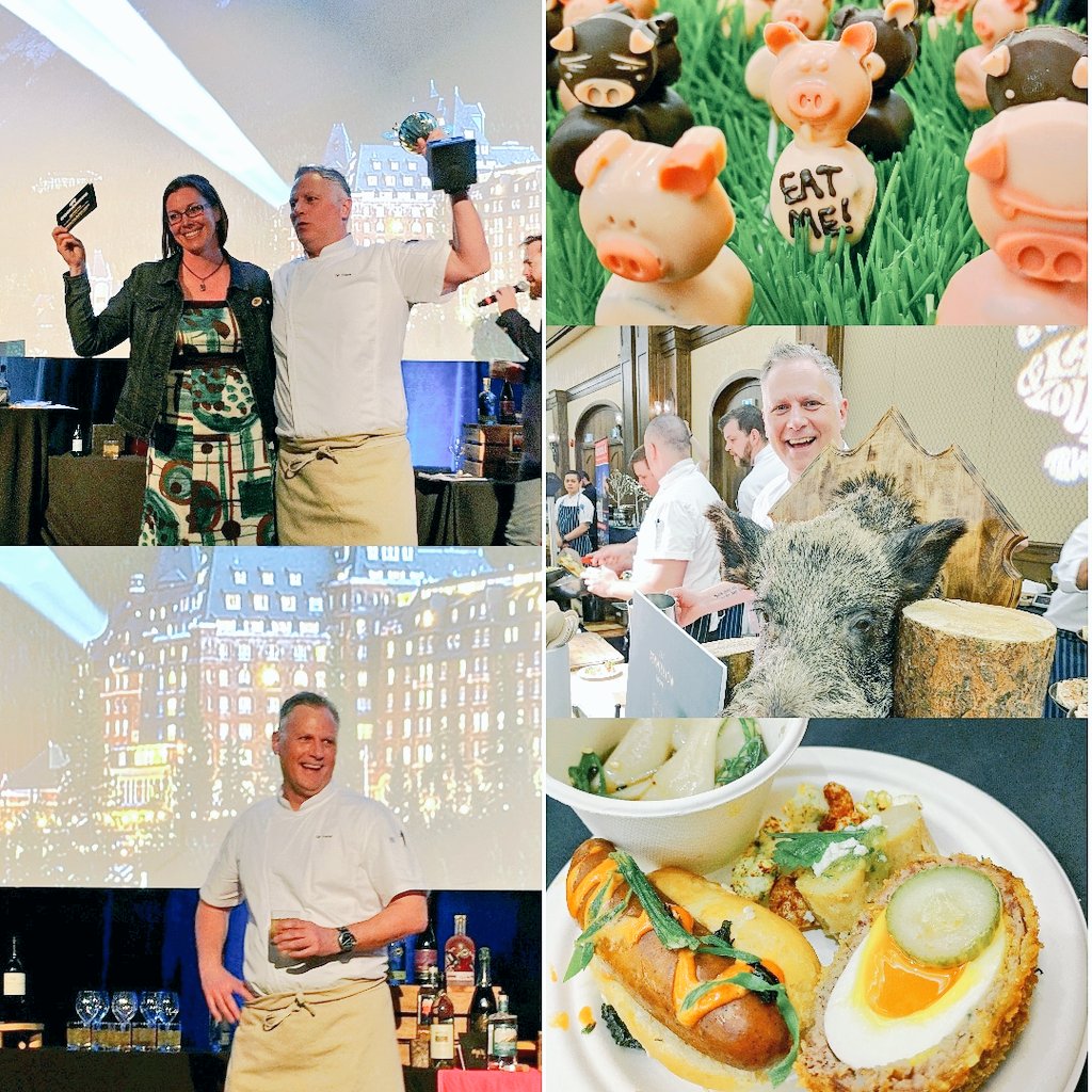 And the winner, #princeofpork of Banff #cochon555 is Chef #JWFoster <a href="/VermillionRoom/">The Vermillion Room</a> <a href="/FairmontSprings/">Fairmont Banff Springs</a> with <a href="/CountryAccent/">Country Accent</a> #MangalitsaDuroc