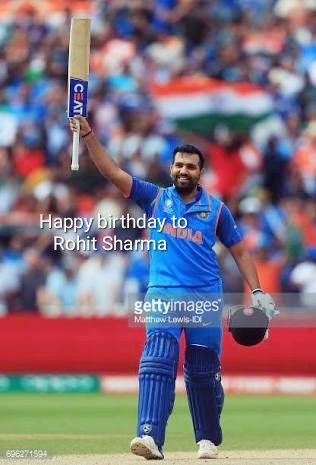 Meny meny Happy birthday to Rohit Sharma 