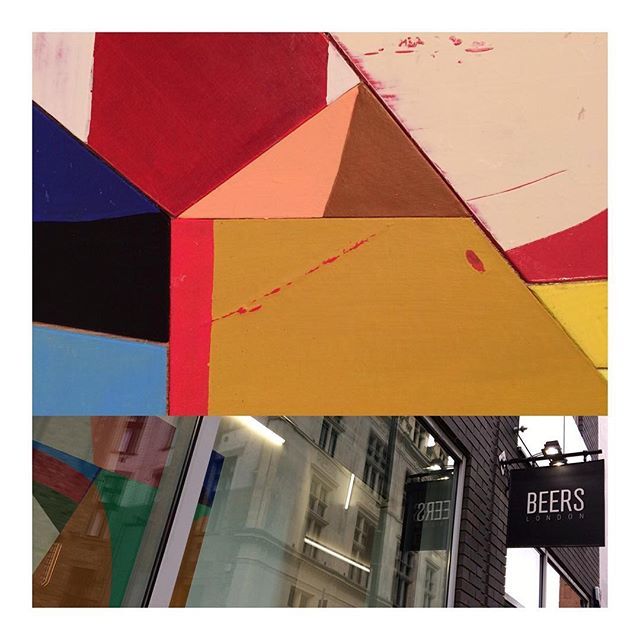 JessBrownArtist's tweet photo. So happy to see @wmlachance ‘s fabulous “(After) Edge City” exhibition @beerslondon brightening up a grey day in London. I was even lucky enough to say hello to the artist 🍀- great to meet you William! #artistandartfan 
#wmlachance #shoreditch #londo… https://t.co/BtFdrMVr50 https://t.co/1Ag0RJpPhM