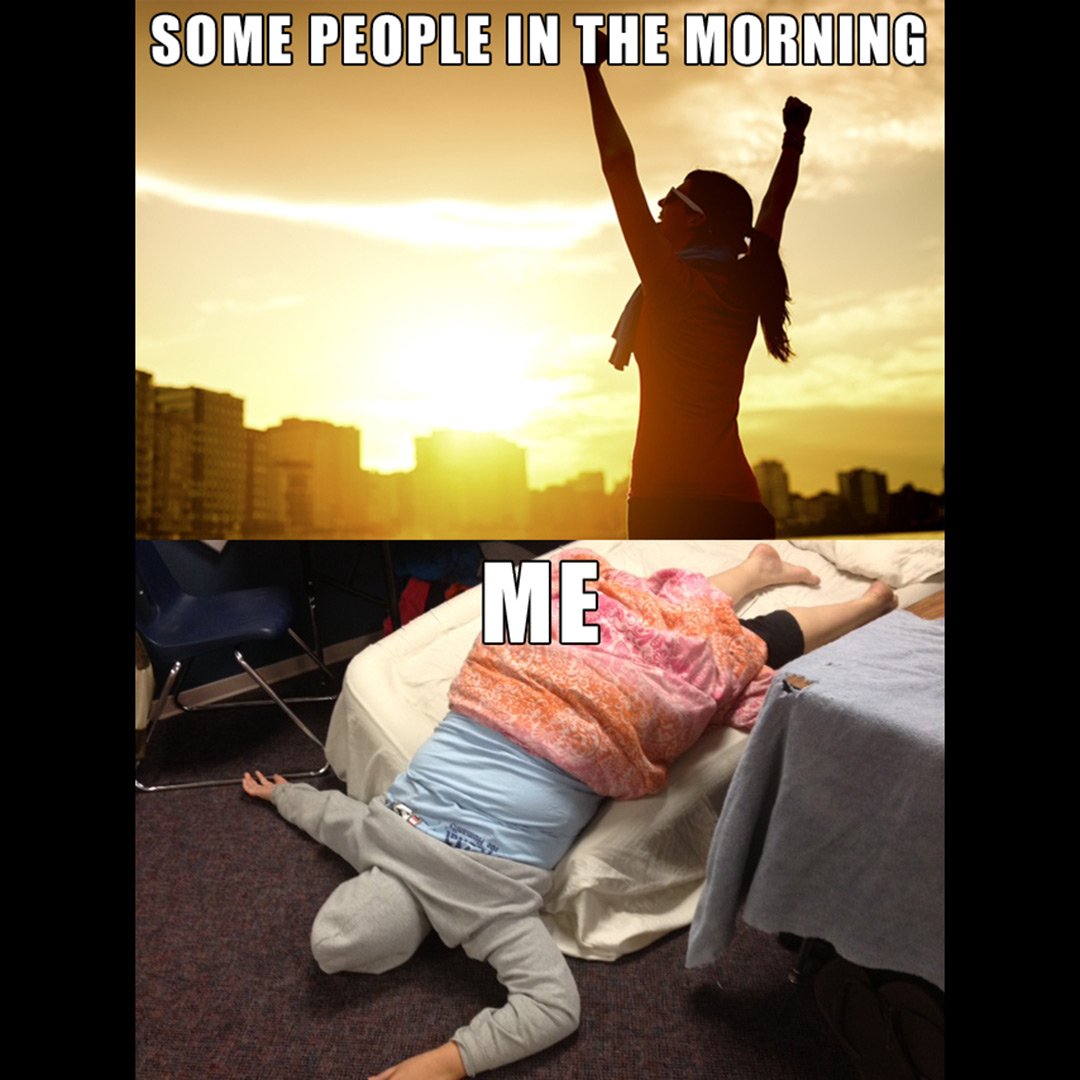 empitalia's tweet photo. Non so come facciano certe persone... 😨🤣
https://t.co/tjflPev6NV
#notamorningperson #goodmorningnot #sleepy #lazy #EMPitalia https://t.co/Mfa6svX7hX