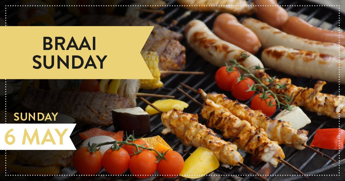 Next Sunday join us for our Braai Sunday special! Enjoy your favourite Sunday meal without the mess &amp; fuss! Call 011 036 6028 to book your table!