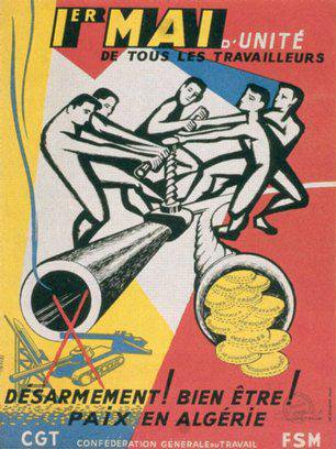 1er maiFête internationale des travailleuses et des travailleurs depuis 1889Et NON fête du travail !Un peu d’histoire de ce jour si emblématique pour préparer la manif de mardi !