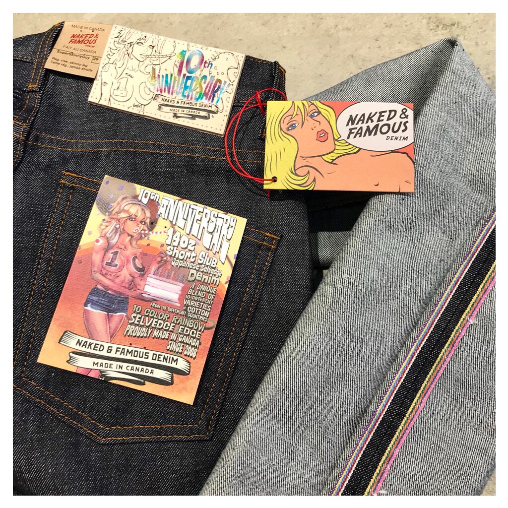 Selvedge Sunday. 🌈 barettajeans.nl/jeans/naked-fa…