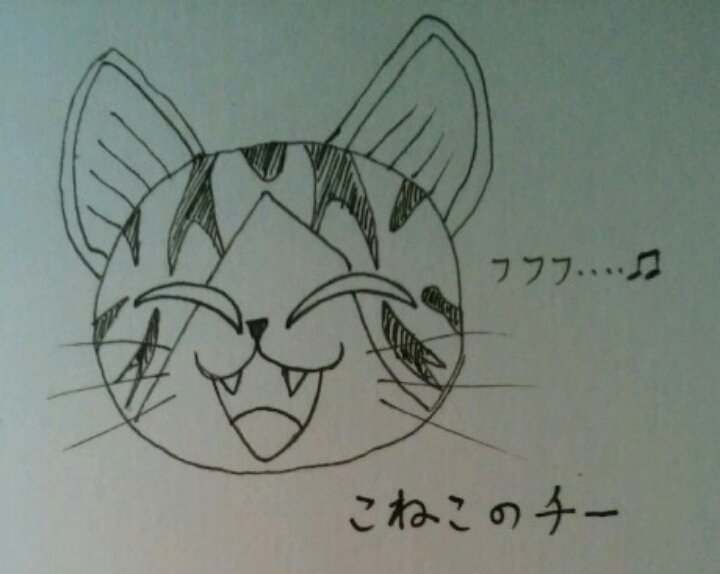 Lu4ne 企み顔 笑 こねこのチー
