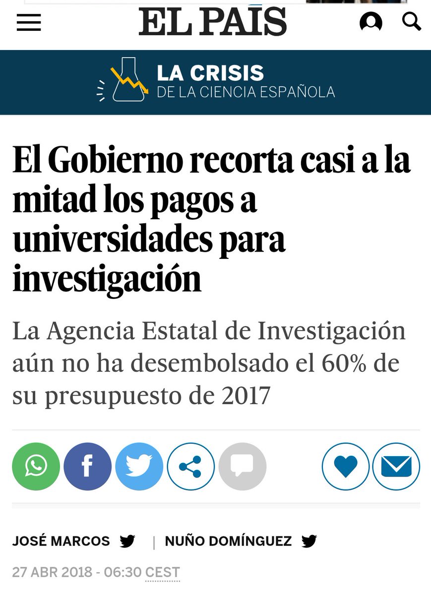 Científico en España tweet media
