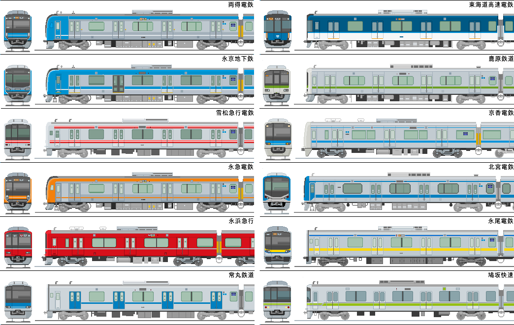 電車イラスト