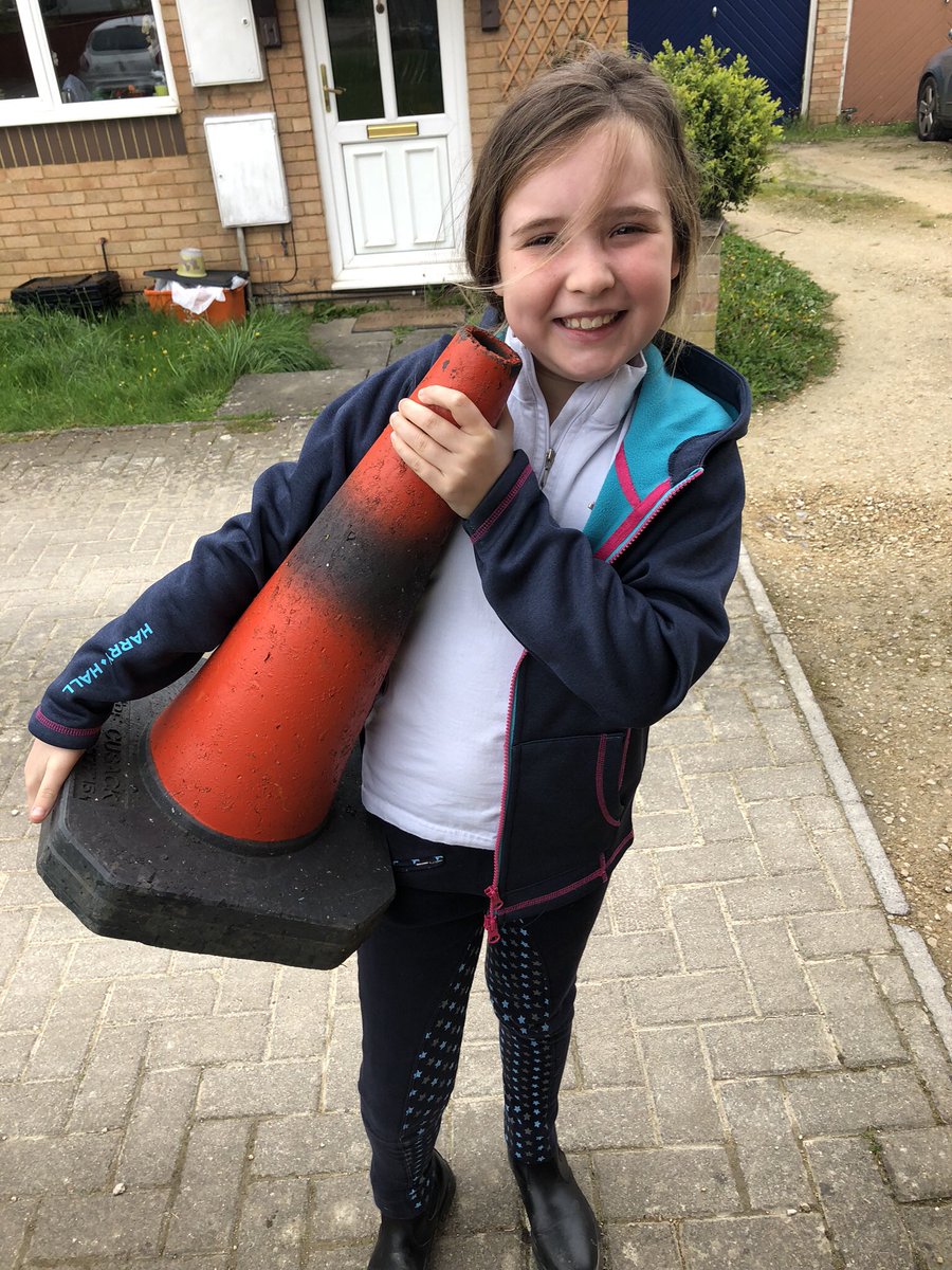 My third traffic cone dumped in the bush on Shaw Road.  It wasn’t there yesterday as today we found it in the area that we had already cleared.  It weighs in at 5.5kg  I also collected a bag full of rubbish we found roadside on Shaw Rd.  Drink bottles, cans and cigarette packets!