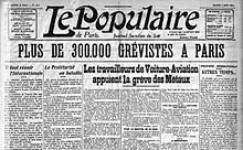 14)Le 1er mai 1919 n’en fut pas moins le plus massif que la France ait connu jusqu’alors