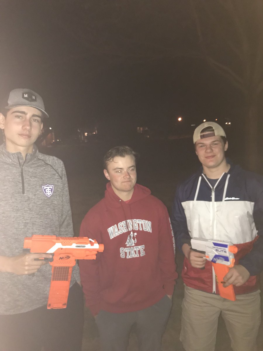 HighOnDartsNerf's tweet photo. Cameron Ligday with his kill on Brice Hafemeyer from John wick @StillyNerf https://t.co/HCWbXyRvcJ