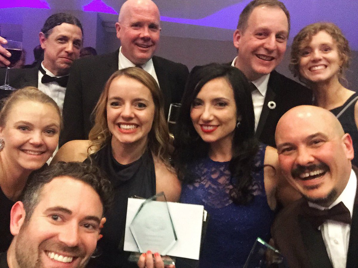 ChrisDavisAgent's tweet photo. Team @DamnGoodVoices rocking it at the @OneVoiceConf Awards last night! #OVA2018 https://t.co/KwMAszWAw7