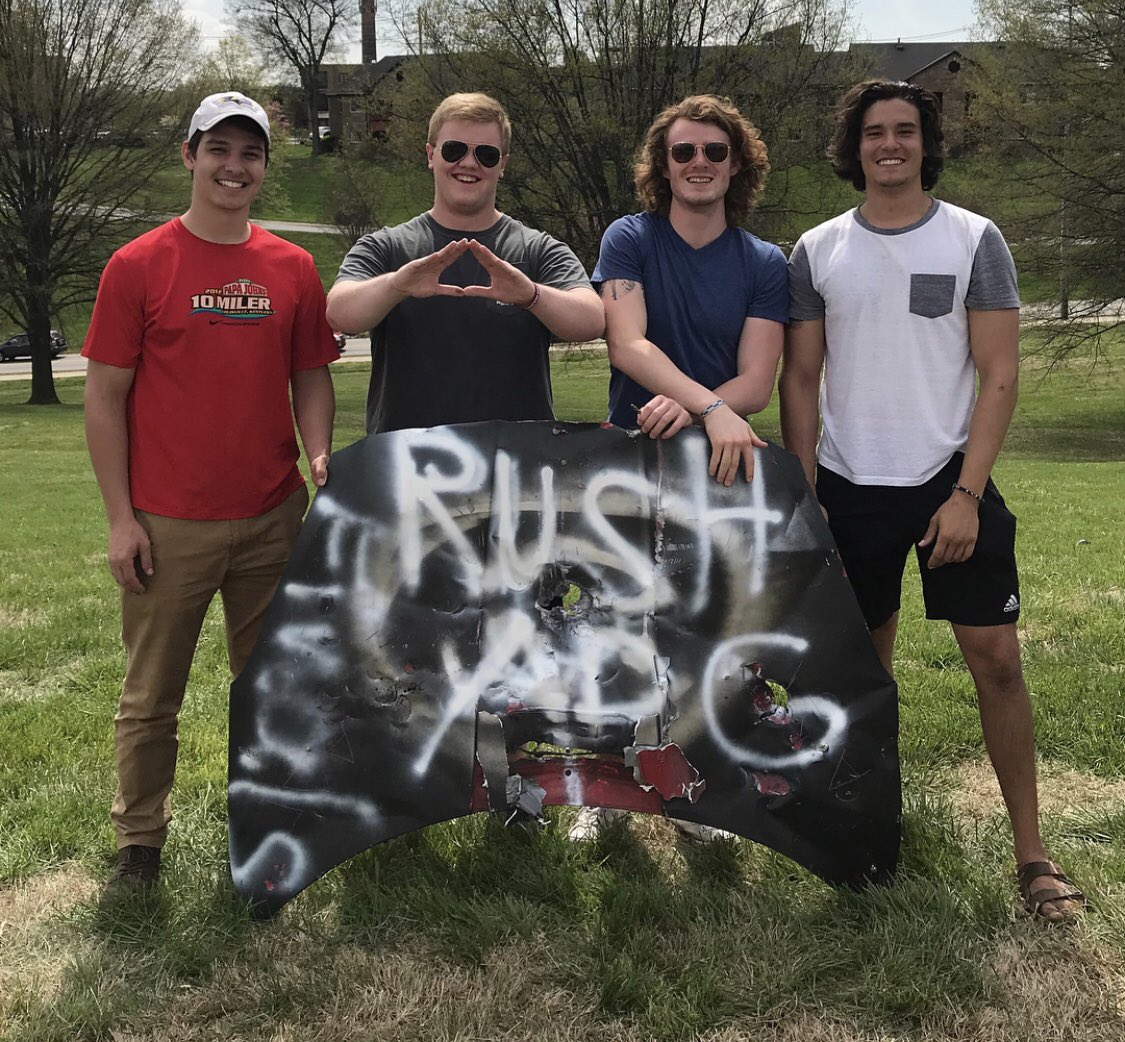 AlphaDeltaGamma's tweet photo. HULK CAR SMASH!! Fundraiser!! https://t.co/2WRAtl2ZUf