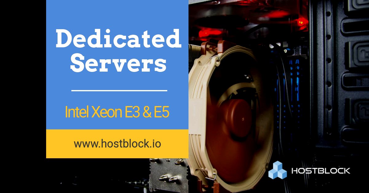 HostBlockio's tweet photo. Get your #dedicated #servers. Grab #Intel #Xeon E3 &amp; E5 Processor. Dedicated Servers #Hosting #USA Visit today https://t.co/6Xl2j0sb5y https://t.co/uoKje938EV