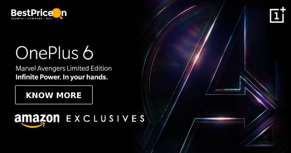 BestPriceOnIn's tweet photo. Assemble all #Avengers and #OnePlus fans! Here's you chance to buy the #OnePlus6 Avengers Limited Edition #smartphone. https://t.co/yoGUlRfQZN https://t.co/FblxDLtdXg