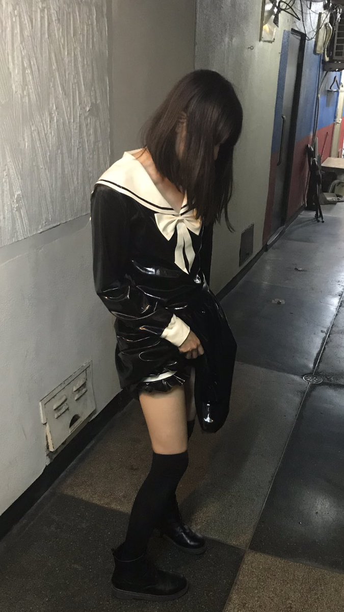 ❤️夏用ラバー ラテックス セーラー服
