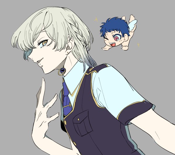 描くに当たっての練習とかキンプラ見たときのらくがき 