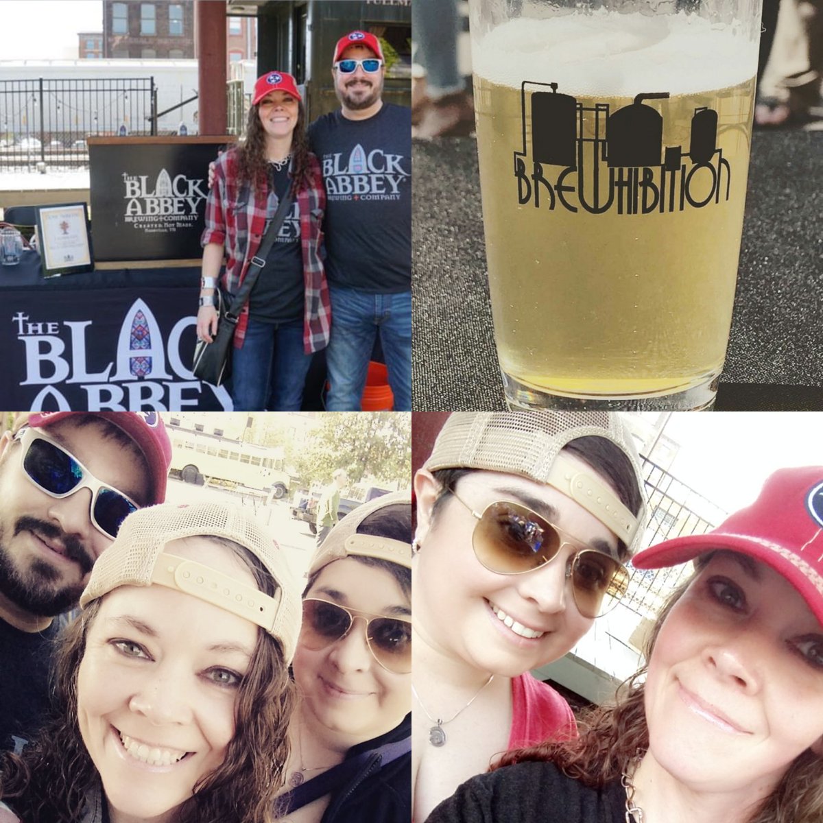 SueNelsonReilly's tweet photo. We had a blast at @Brewhibition Thanks @BlackAbbeyBrew for letting us support the brand. We're more than thankful to pour your beer. #KnoxVille #CreatedNotMade #865life #beerTendeeLife #knoxRocks #TNCraftBeerMonth #BeerFamily #Brewhibition https://t.co/PIv0ucfCjF
