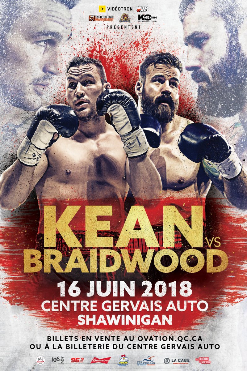 BoxRec_Canada's tweet photo. So with Braidwood win tonight everything is set for Simon Kean vs Aadam Braidwood showdown June 16th in Shawinigan #boxing @EOTMVD @SimonKean11 @BraidwoodBoxing @KOBoxingCanada https://t.co/VTeZD1sNRp
