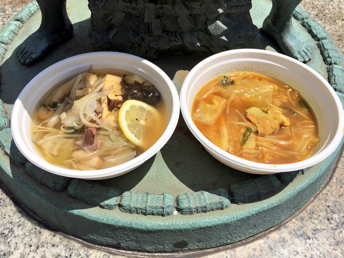 orion_tristar's tweet image. #両国にぎわい祭り #ちゃんこダイニング安美 #鶏塩ちゃんこ #カレーちゃんこ