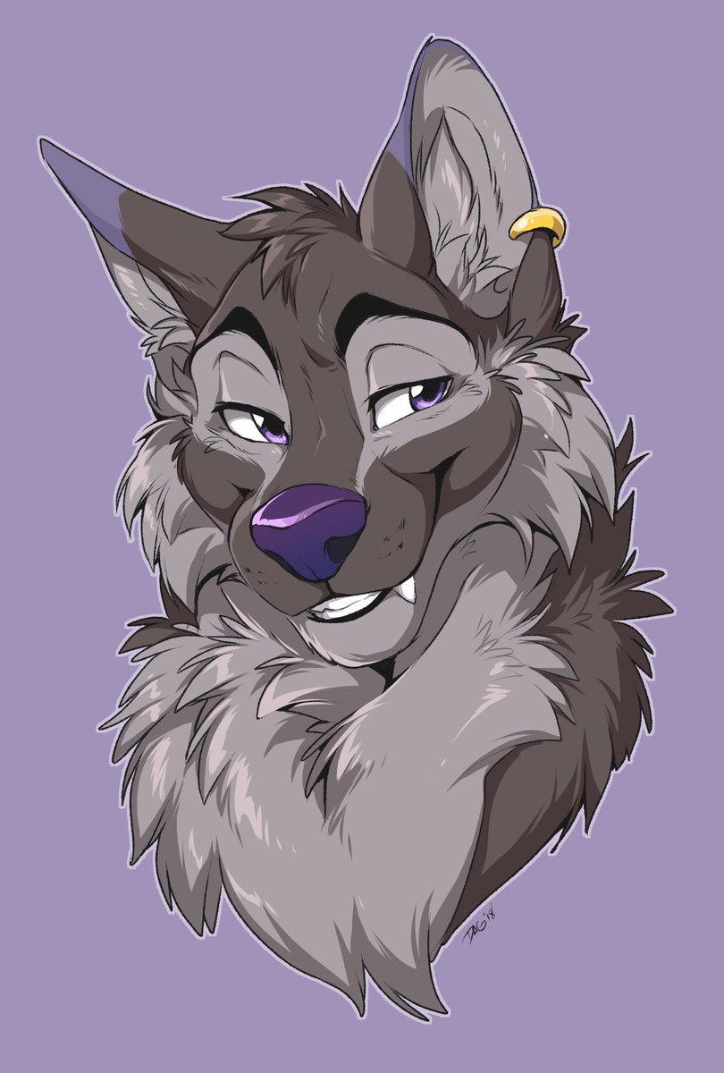 StarDustShiba's tweet photo. A few more finished comms. Got some ferals to complete next. https://t.co/K9UGEeLoGI