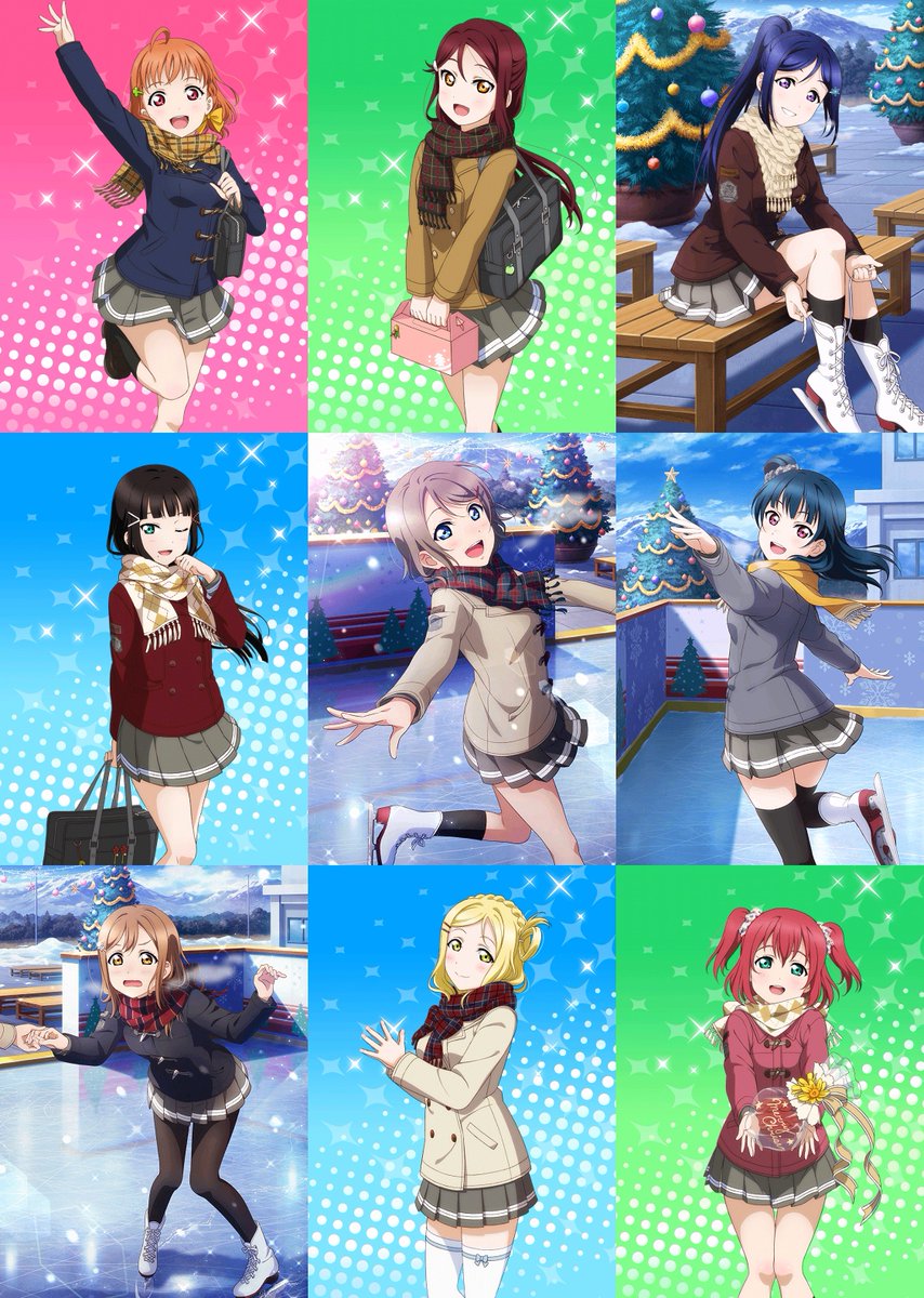 ラブライブ カード画像bot Aqours クリスマス編 Christmas T Co Ybeefygkid