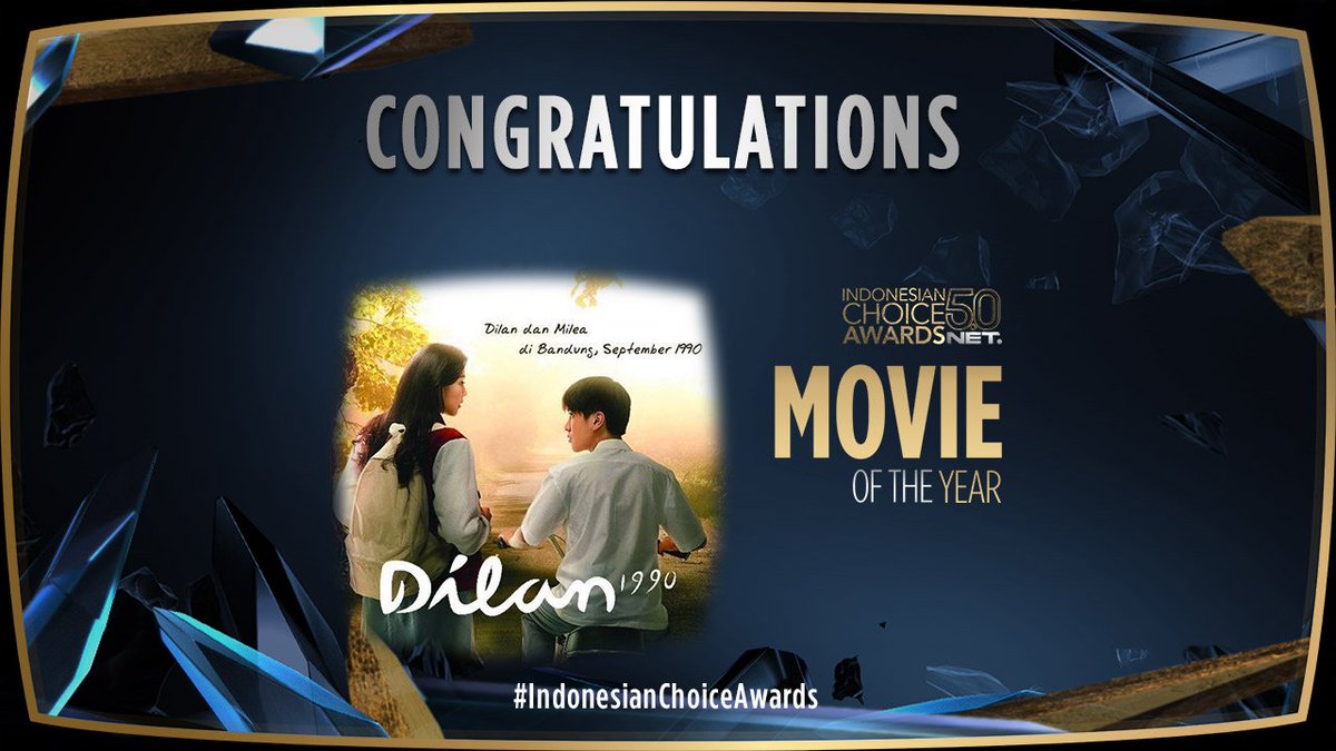 Selamat!

Dilan 1990 terpilih sebagai Movie of the Year di Indonesian Choice Awards 5.0 NET. #IndonesianChoiceAwards