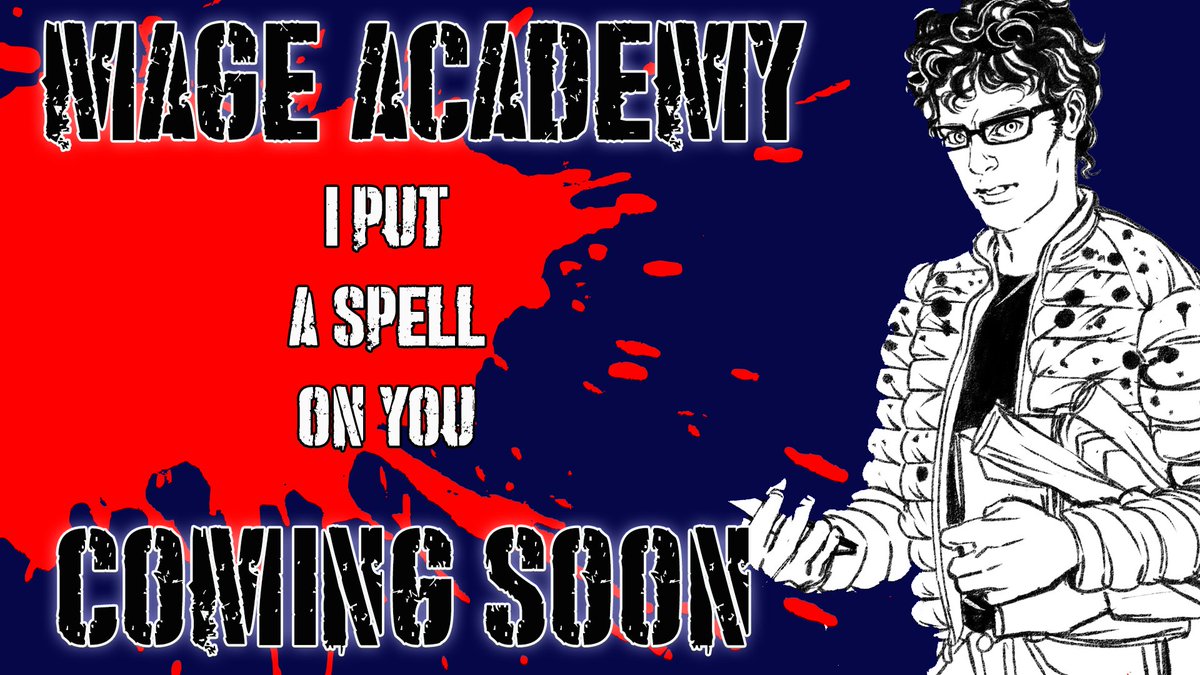 TPK_Games's tweet photo. "Mage Academy" Coming Soon to TPK Games. @Wharfrat1625 @JonReed16  @CurtClark @donskykong #TTRPG #Mage https://t.co/zthBH2yHTD