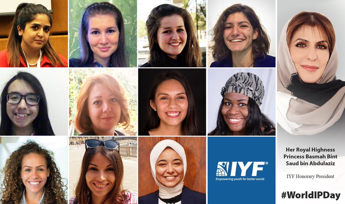 IYFWorld's tweet photo. Happy #WorldIPDay!  🙌 Today we celebrate the brilliance, ingenuity, curiosity and courage of the #women who are driving change in our world and shaping our common future. 
#SDGsChampions @WIPO #IP https://t.co/nIrfZugDNt