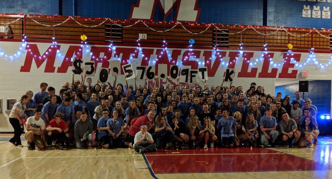 mhs_dm's tweet photo. $30,576.09 For the Kids. That means we met our $30K goal! Big, big thank you to everyone who helped us make this happen! Get ready for MHSDM2k19!!! #30K #ftk #mhsdm #mhsdm2k18 #mhsdm2k19 https://t.co/cg6FZkUE97