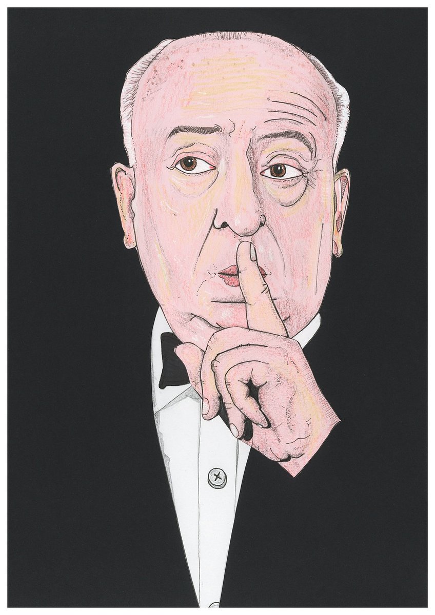 «C'è qualcosa di più importante della logica: l'immaginazione.»

Il #29aprile 1980 se ne andava il genio della cinepresa, il maestro della suspense, Alfred Hitchcock. (Il ritratto è di Dunstan Doodles💫)