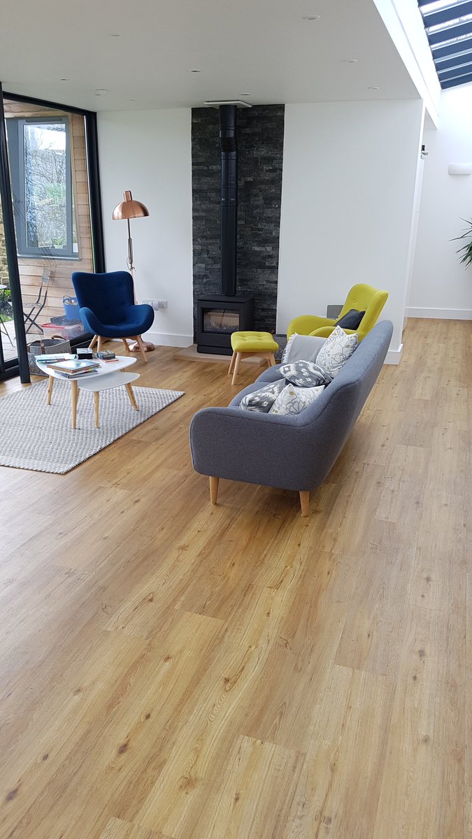 mjwflooring's tweet photo. Nice to revisit a job, and see the room dressed. @TarkettUK #LVT id essential looks stunning in this room #floorfashion #chesterfield #flooring https://t.co/lkb6Ei9YHW