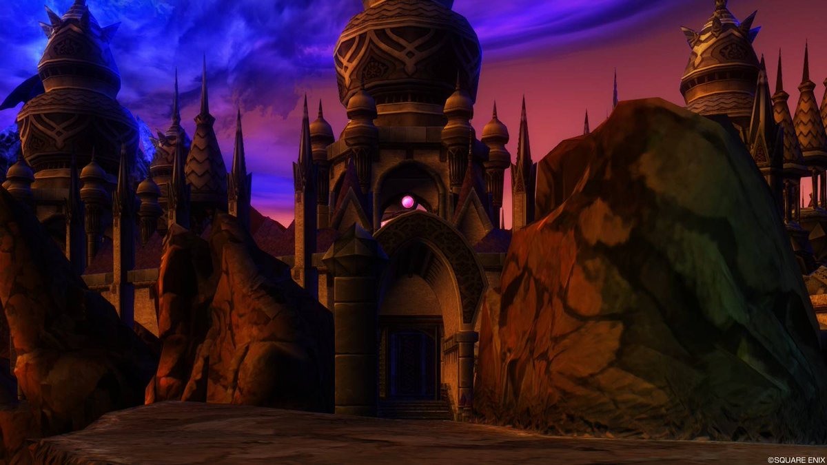 アリーゼ リリーシェ Dq10 神墟ナドラグラムより ドラクエ脱出写真 邪悪な洞窟内部で投稿 ラストダンジョンというフレーズを聞くと思いつく場所 洞窟でもないしおどろおどろしくもないんだけどね Dq10の世界でラストっていうとこの場所かな Dq10