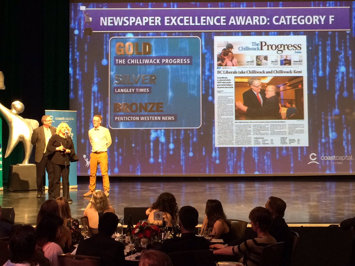 PeeJayAitch's tweet photo. Proud to say the @TheProgress just won Gold as the best newspaper in our circulation category at the @NewspapersWest #MaMurray18 awards. https://t.co/rMwWP0PakE