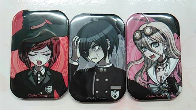 ダンガンロンパ in ナンジャタウン サテライト 絶望缶バッジ 最原終一 ニューダンガンロンパV3絶望顔缶バッジ