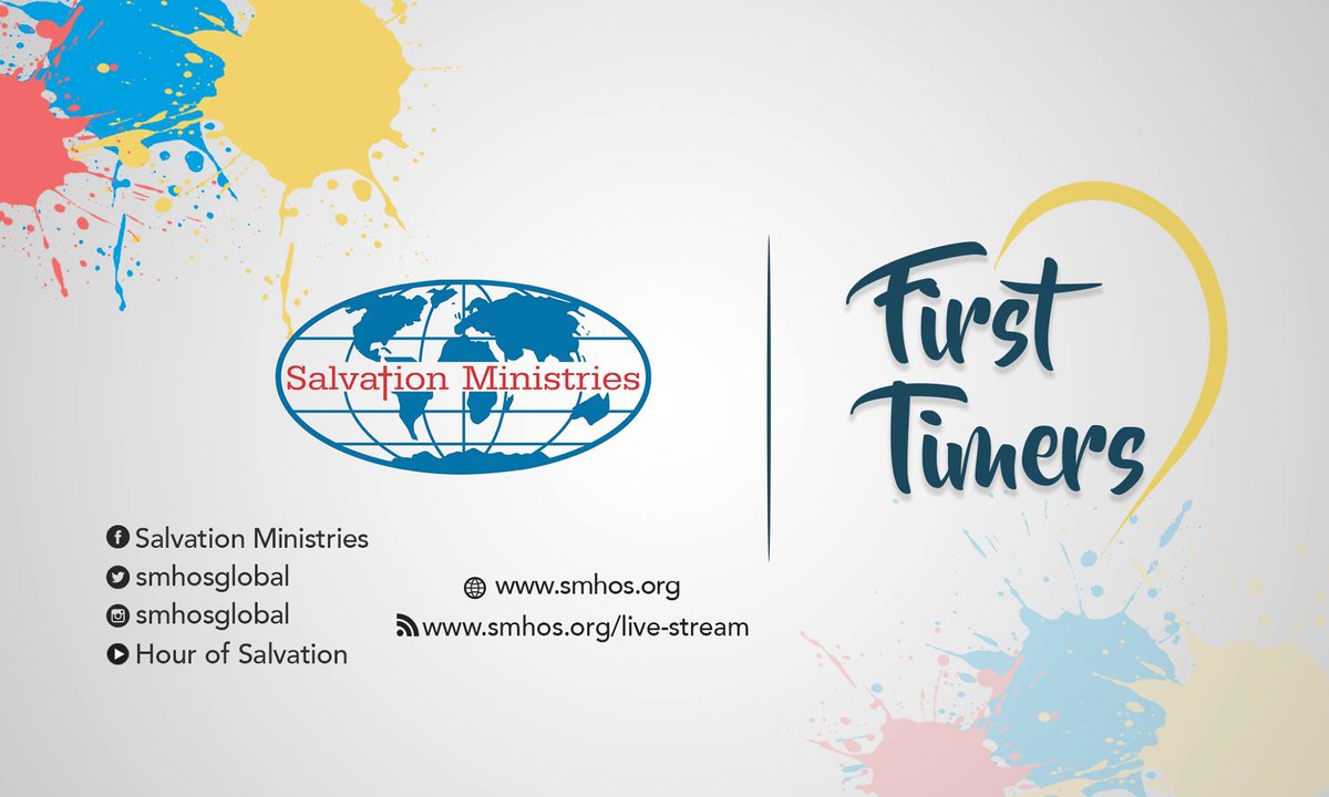 smhosglobal's tweet photo. We welcome all our first-time worshippers on this platform. We love and appreciate your joining us today. God bless you.
#SMHOSLiveService https://t.co/uECBa1m8i2