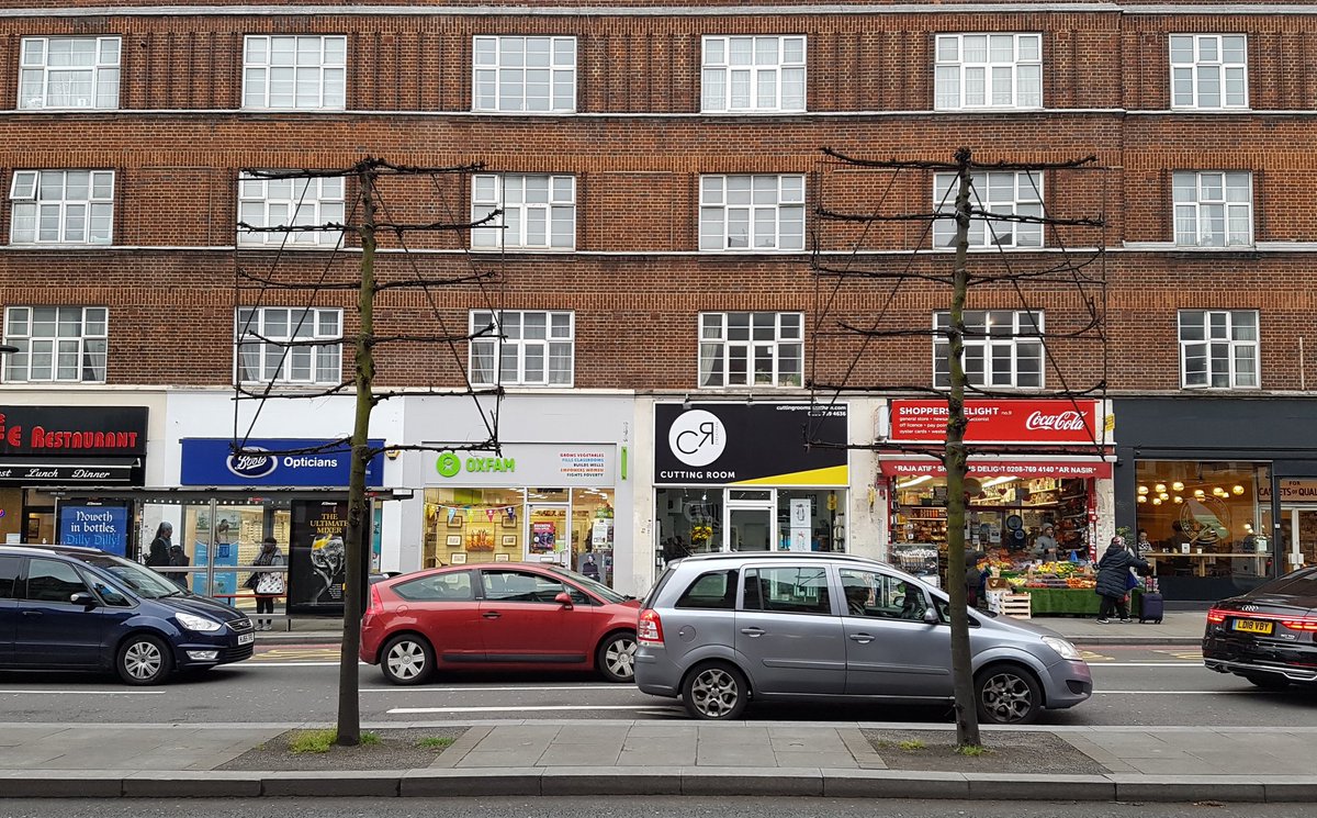 The trees on the high road are blooming once again.