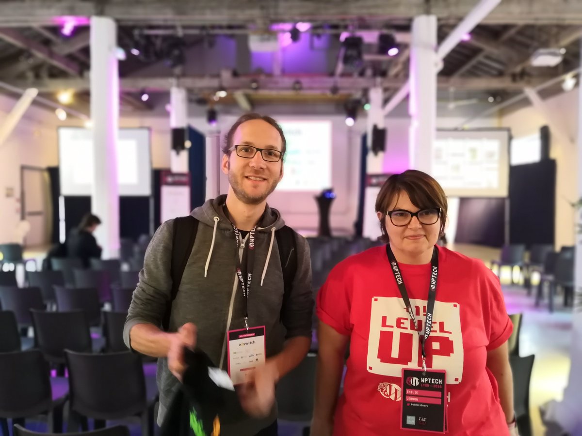 WP_AppKit's tweet photo. On a passé un super (mais alors super) moment au #wptech, un événement tech #WordPress aux petits oignons -> envoi de remerciements massifs aux orgas ! 😍 https://t.co/JpWAgk7ElX