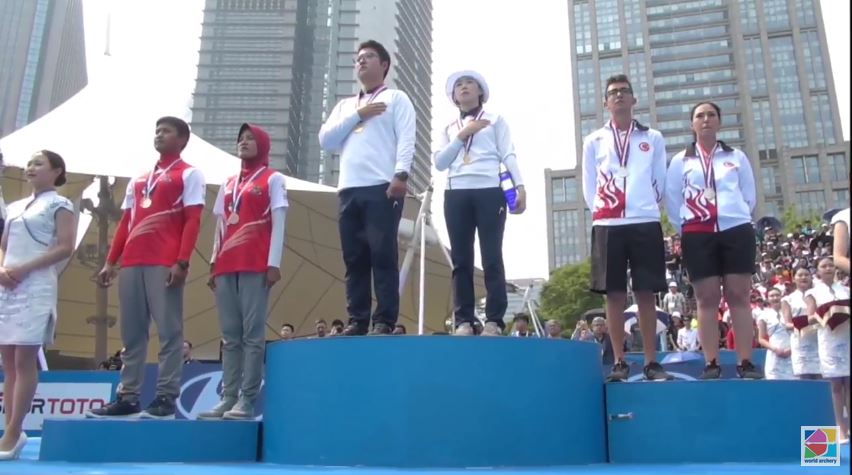 ArcheryTR's tweet image. Mete ve Yasemin'den Gümüş Madalya  🇹🇷🏹🇰🇷🥈👏 #WCShanghai #archery 
tof.gov.tr/2018/mete-ve-y…