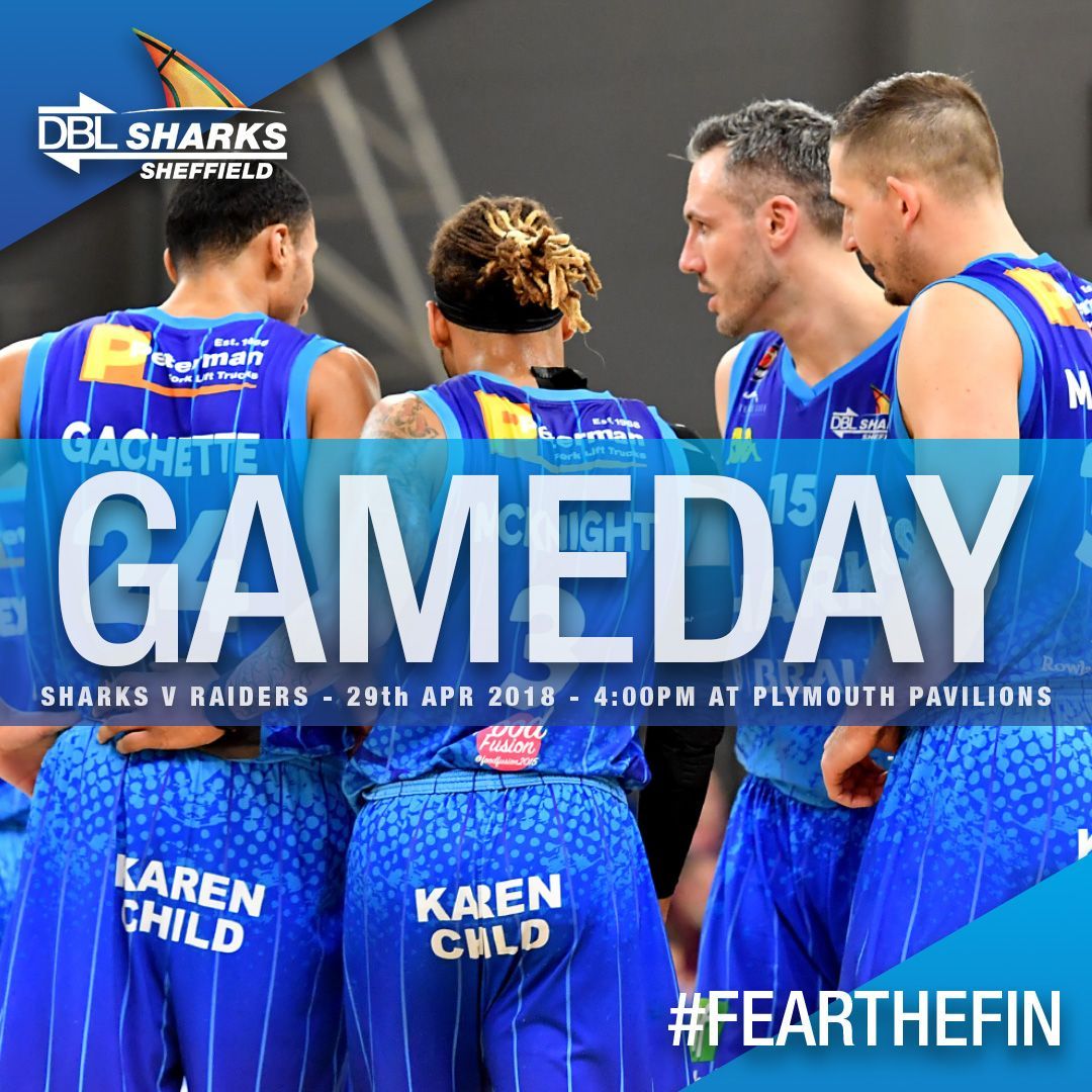 #GAMEDAY
🏀 DBL Sharks Vs <a href="/officialraiders/">Las Vegas Raiders NFL</a> 
🕓 4:00pm
🖥️ livebasketball.tv
🏞️ A 582 mile roadtrip for our last game before the @BBLofficial Playoffs #FearTheFin🦈