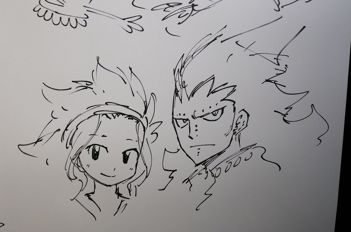 Olivia Balafika A Twitter Gajevy On The Wall Of 真島ヒロ原画展 P S The Picture Wasn T Taken By Me Galevy Gajevvy Gale Gajeevy ガジレビ レビィ ガジル Fairytail Gajevy Levy Gajeel フェアリーテイル Gajeelredfox Levymcgarden レビィ マク